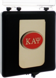 View Buying Options For The Kappa Alpha Psi Oval Medallion Money Clip