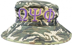 View Buying Options For The Omega Psi Phi Embroidered Bucket Hat