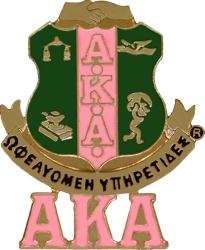 View Buying Options For The Alpha Kappa Alpha Crest Flat Craft Medallion