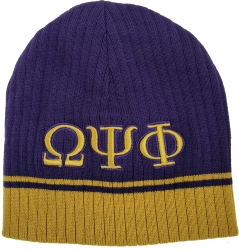 View Product Detials For The Buffalo Dallas Omega Psi Phi Beanie