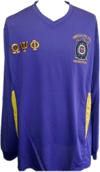View Buying Options For The Buffalo Dallas Omega Psi Phi Escutcheon Shield Dri-Fit Mens Tee