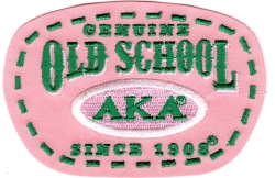 View Buying Options For The Alpha Kappa Alpha Old School Scissor Cut Iron-On Patch