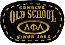 View Buying Options For The Alpha Phi Alpha Old School Scissor Cut Iron-On Patch