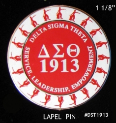 View Buying Options For The Delta Sigma Theta Service, Leadership, Empowerment Lapel Pin