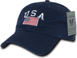 View Buying Options For The Rapid Dominance USA Flag Graphic Relaxed Mens Cap