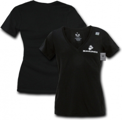 View Buying Options For The RapDom Marines Womens V-Neck Tee