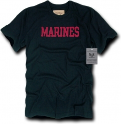 View Buying Options For The RapDom Marines Basic Felt Applique Mens Tee