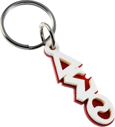 View Buying Options For The Delta Sigma Theta Mini Letter Acrylic Key Chain