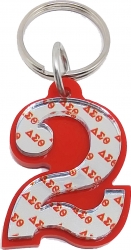 View Buying Options For The Delta Sigma Theta Color Mirror Line #2 Keychain