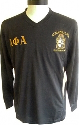 View Product Detials For The Buffalo Dallas Alpha Phi Alpha Dri-Fit V-Neck Tee