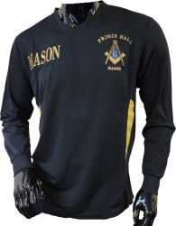 View Product Detials For The Buffalo Dallas Prince Hall Mason Dri-Fit V-Neck Tee