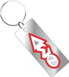 View Buying Options For The Delta Sigma Theta Acrylic Vertical Outline Mirror Key Chain