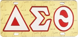 View Buying Options For The Delta Sigma Theta Fortitude Symbol Satin Background Tag License Plate