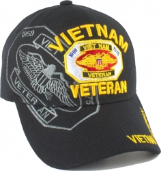 View Product Detials For The Vietnam Veteran Shield Shadow Mens Cap