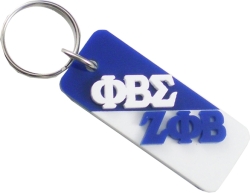 View Buying Options For The Phi Beta Sigma + Zeta Phi Beta Two Group Split Key Chain