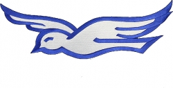 View Buying Options For The Zeta Phi Beta Dove Mascot Image Iron-On Patch