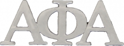 View Buying Options For The Alpha Phi Alpha Letters Lapel Pin