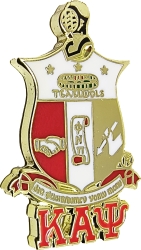 View Product Detials For The Kappa Alpha Psi Shield Flat Craft Medallion