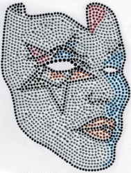 View Buying Options For The Eastern Star Symbol Mask Studstone Heat Transfer