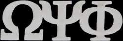 View Buying Options For The Omega Psi Phi Letters Lapel Pin