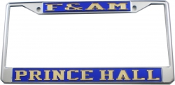 View Buying Options For The F&AM Prince Hall Mason License Plate Frame