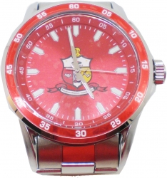 View Product Detials For The Kappa Alpha Psi Fraternity Shield Colored Face Quartz Mens Watch