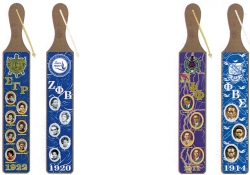 View Buying Options For The Delta Sigma Theta Acrylic Topped Founders Wood Paddle