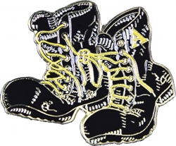 View Product Detials For The Alpha Phi Alpha Boots Lapel Pin