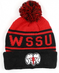View Buying Options For The Big Boy Winston Salem State S6 Cuff Beanie Cap with Ball