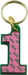 View Buying Options For The Alpha Kappa Alpha Color Mirror Line #1 Keychain