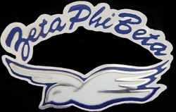 View Buying Options For The Zeta Phi Beta Dove Rocker Lapel Pin