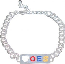View Buying Options For The Eastern Star ID Heart Bracelet
