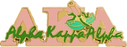 View Buying Options For The Alpha Kappa Alpha Rose New Image Lapel Pin