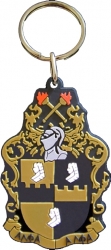 View Buying Options For The Alpha Phi Alpha PVC Shield Key Chain