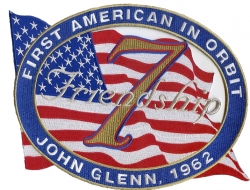 View Buying Options For The NASA John Glenn 1st American In Orbit Iron-On Patch