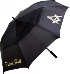 View Product Detials For The Prince Hall Mason Classic Jumbo Air-Vent Umbrella