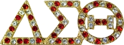 View Buying Options For The Delta Sigma Theta Austrian Crystal Lapel Pin