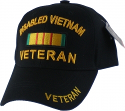 View Buying Options For The Disabled Vietnam Veteran Ribbon Mens Cap