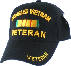 View Buying Options For The Disabled Vietnam Veteran Ribbon Mens Cap