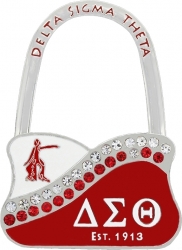 View Buying Options For The Delta Sigma Theta Metal Purse Hanger