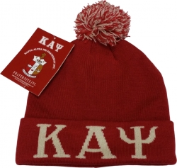 View Buying Options For The Buffalo Dallas Kappa Alpha Psi Mens Knit Cuff Beanie Cap With Ball