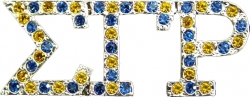 View Product Detials For The Sigma Gamma Rho Austrian Crystal Lapel Pin