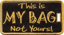 View Product Detials For The Alpha Phi Alpha Colors This Is My Bag Not Yours Luggage Tag