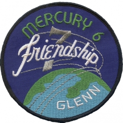 View Product Detials For The NASA Glenn Mercury 6 / Friendship 7 Iron-On Patch