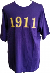 View Product Detials For The Buffalo Dallas Omega Psi Phi 1911 T-Shirt