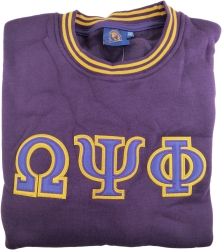 View Product Detials For The Buffalo Dallas Omega Psi Phi Crewneck Sweatshirt