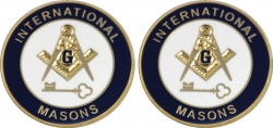 View Buying Options For The International Masons Cuff Links