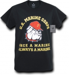 View Buying Options For The RapDom Marine Bulldog Basic Military Mens Tee