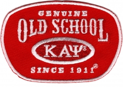 View Buying Options For The Kappa Alpha Psi® Genuine Old School Satin Iron-On Patch