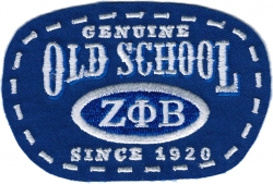 View Buying Options For The Zeta Phi Beta Old School Scissor Cut Iron-On Patch